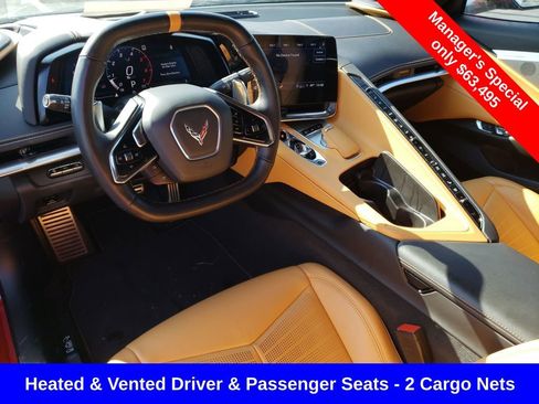 Used 2021 Chevrolet Corvette Stingray Preferred Cpe w/ Body-Color Dual Roof Package RWD image 13