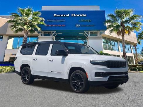 Used 2024 Jeep Grand Wagoneer L Series III w/ Rear Seat Video Group 1 AWD/4WD image 2
