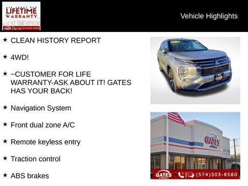 Used 2025 Mitsubishi Outlander SE AWD/4WD image 7