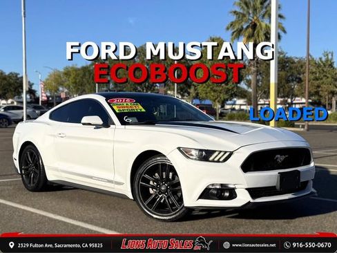 Used 2016 Ford Mustang Premium w/ Pony Package RWD image 1