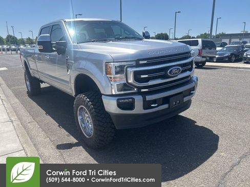Used 2021 Ford F350 Platinum AWD/4WD image 1