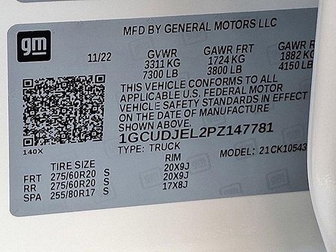 Used 2023 Chevrolet Silverado 1500 High Country w/ Technology Package image 27