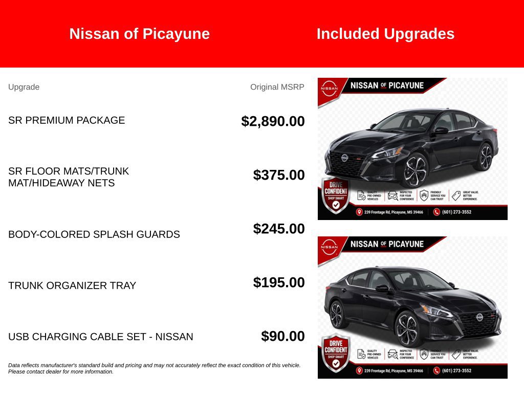 Used 2024 Nissan Altima 2.5 SR w/ SR Premium Package FWD image 7