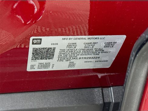 New 2026 GMC Yukon XL Denali w/ Sun & Power Step Package AWD/4WD image 28