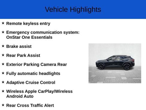 New 2026 Chevrolet Trax ACTIV w/ Driver Confidence Package FWD image 3