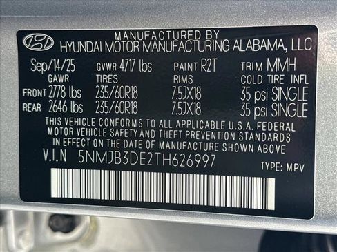 New 2026 Hyundai Tucson SEL image 20