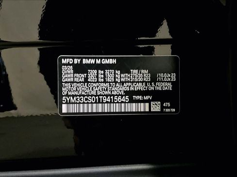 New 2026 BMW XM Label Red AWD/4WD image 12