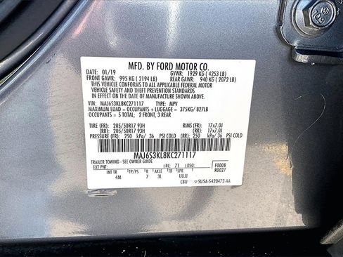 Certified 2019 Ford EcoSport Titanium image 35