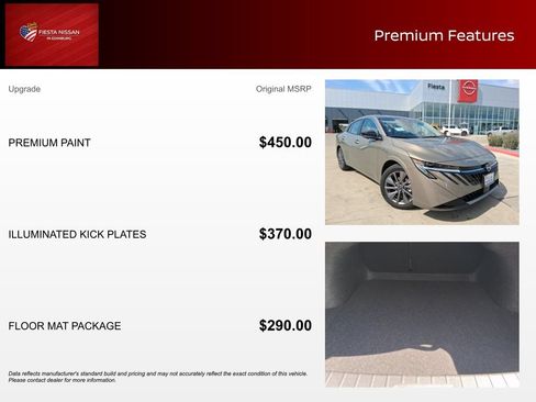 New 2026 Nissan Sentra SL w/ Floor Mat Package FWD image 3