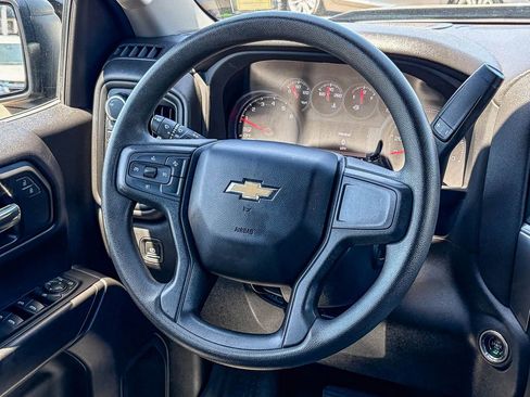 Used 2024 Chevrolet Silverado 1500 Custom w/ Turbomax Blackout Package AWD/4WD image 18
