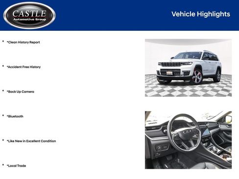 Used 2021 Jeep Grand Cherokee L Limited AWD/4WD image 4