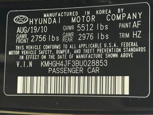 Used 2011 Hyundai Equus Ultimate RWD image 62