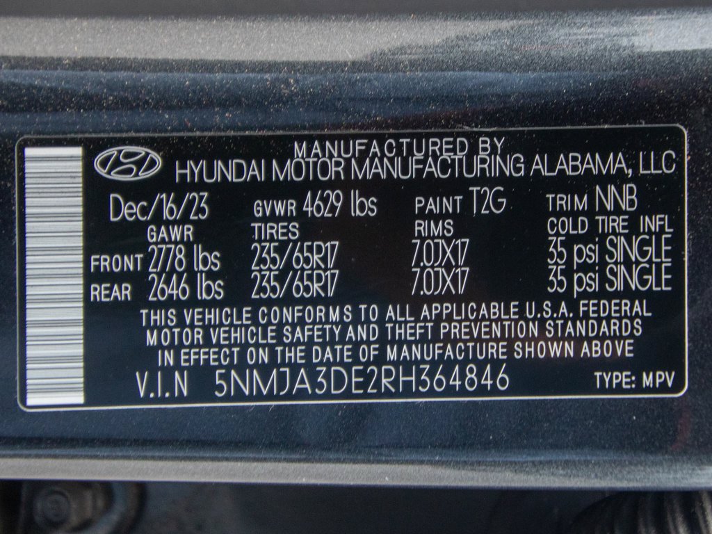 Certified 2024 Hyundai Tucson SE FWD image 28