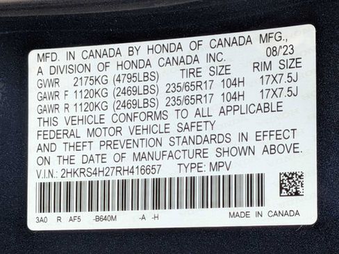Certified 2024 Honda CR-V LX image 31