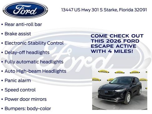 New 2026 Ford Escape Active w/ Tech Pack #1 FWD image 30