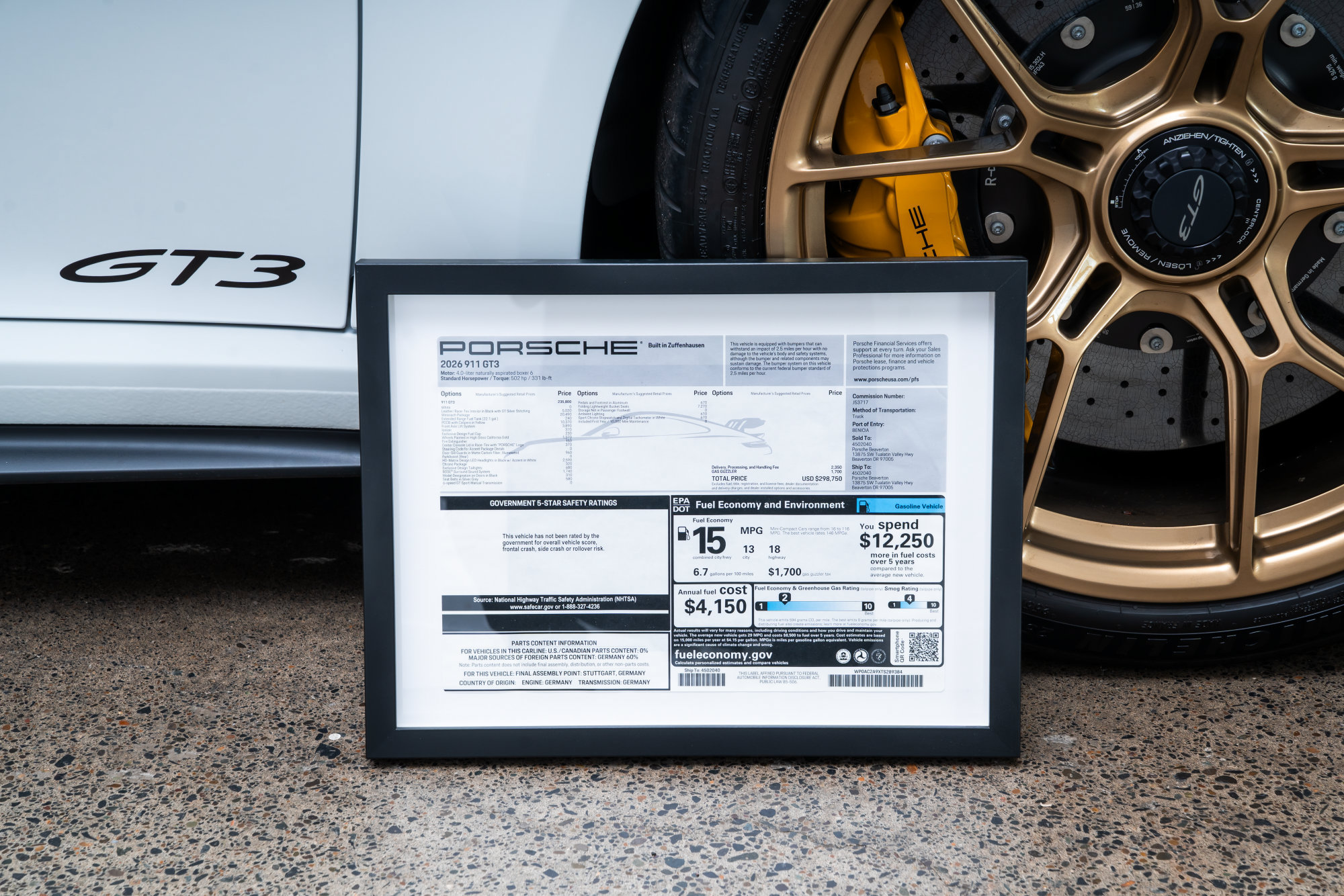 Used 2026 Porsche 911 GT3 RWD image 18