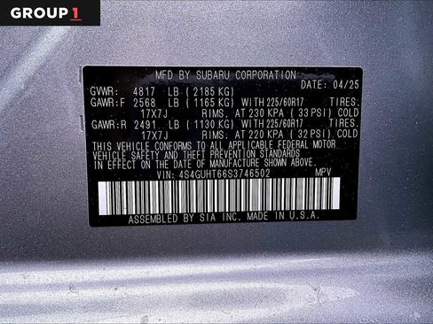 Used 2025 Subaru Crosstrek 2.5i Wilderness image 20