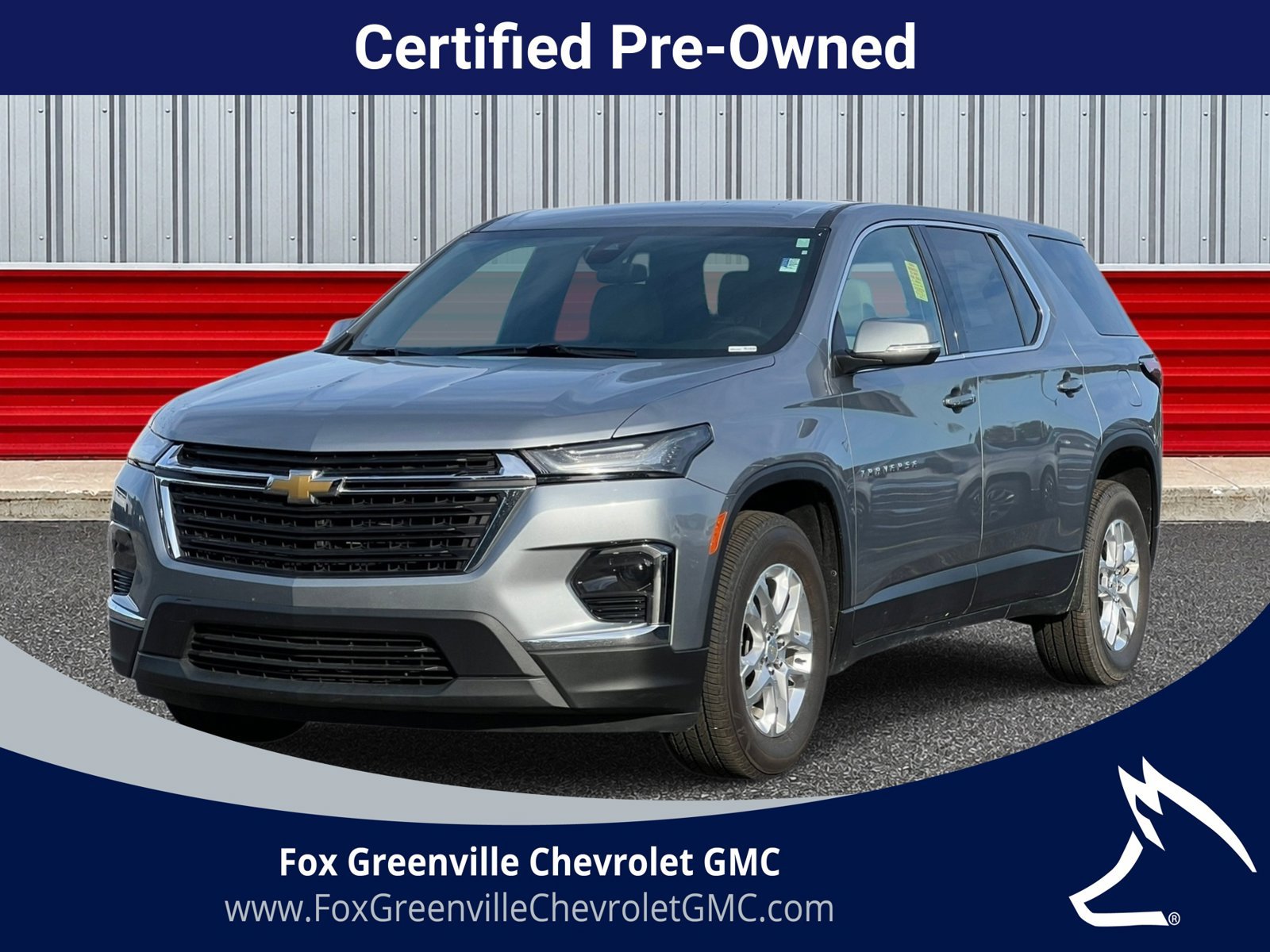 Used 2024 Chevrolet Traverse LS w/ Safety Package FWD image 1