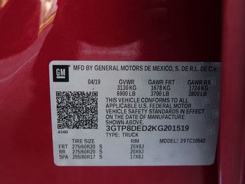 Used 2019 GMC Sierra 1500 SLT image 46