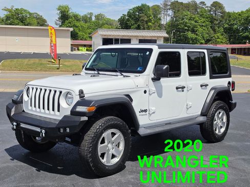 Used 2020 Jeep Wrangler Unlimited Sport AWD/4WD image 1