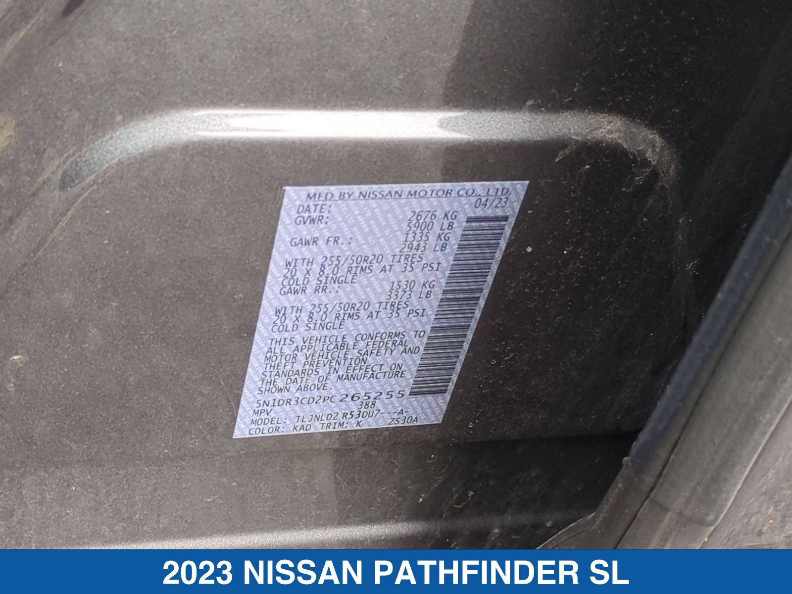 Used 2023 Nissan Pathfinder SL w/ SL Premium Package AWD/4WD image 41