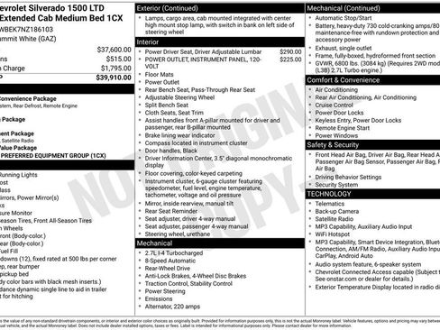 Used 2022 Chevrolet Silverado 1500 Custom RWD image 27