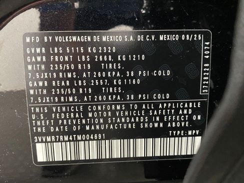 Certified 2026 Volkswagen Tiguan SE AWD/4WD image 30