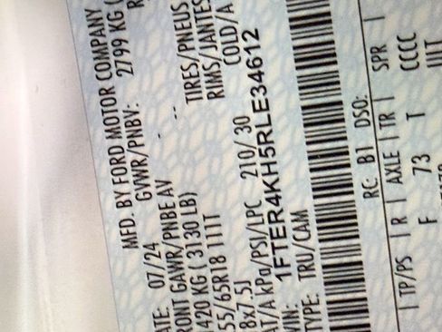 Used 2024 Ford Ranger Lariat w/ FX4 Off-Road Package image 55