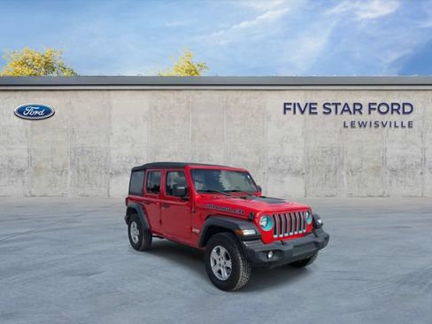 Used 2021 Jeep Wrangler Unlimited Sport AWD/4WD image 2