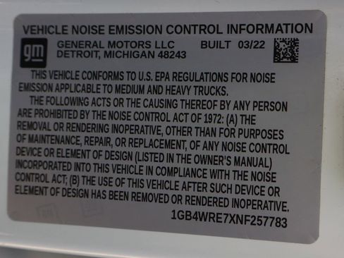 Used 2022 Chevrolet Silverado 3500 W/T w/ WT Convenience Package RWD image 51