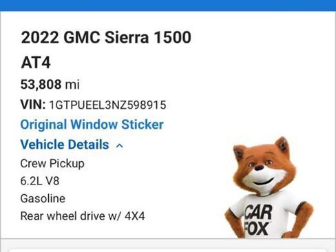 Used 2022 GMC Sierra 1500 AT4 w/ AT4 Premium Package image 4