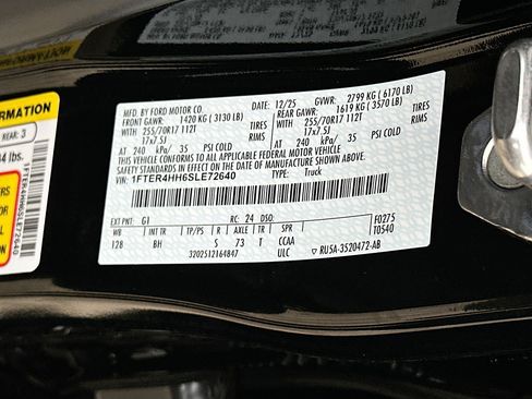 New 2025 Ford Ranger XLT w/ Equipment Group 301A High image 20