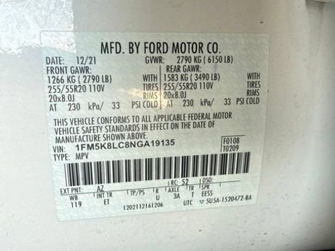Used 2022 Ford Explorer King Ranch w/ Class IV Trailer Tow Package AWD/4WD image 18