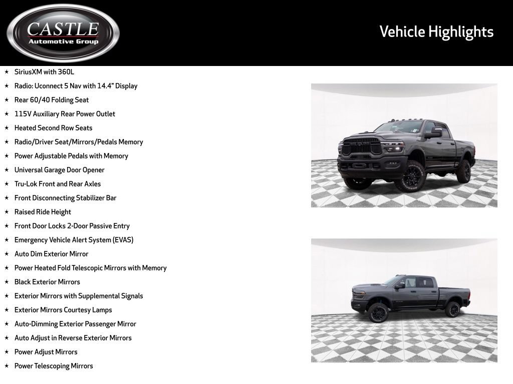 New 2026 RAM 2500 Power Wagon AWD/4WD image 18