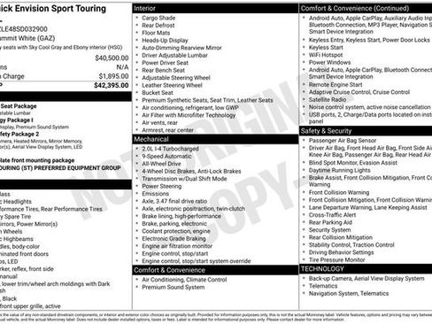 Used 2025 Buick Envision Sport Touring image 22
