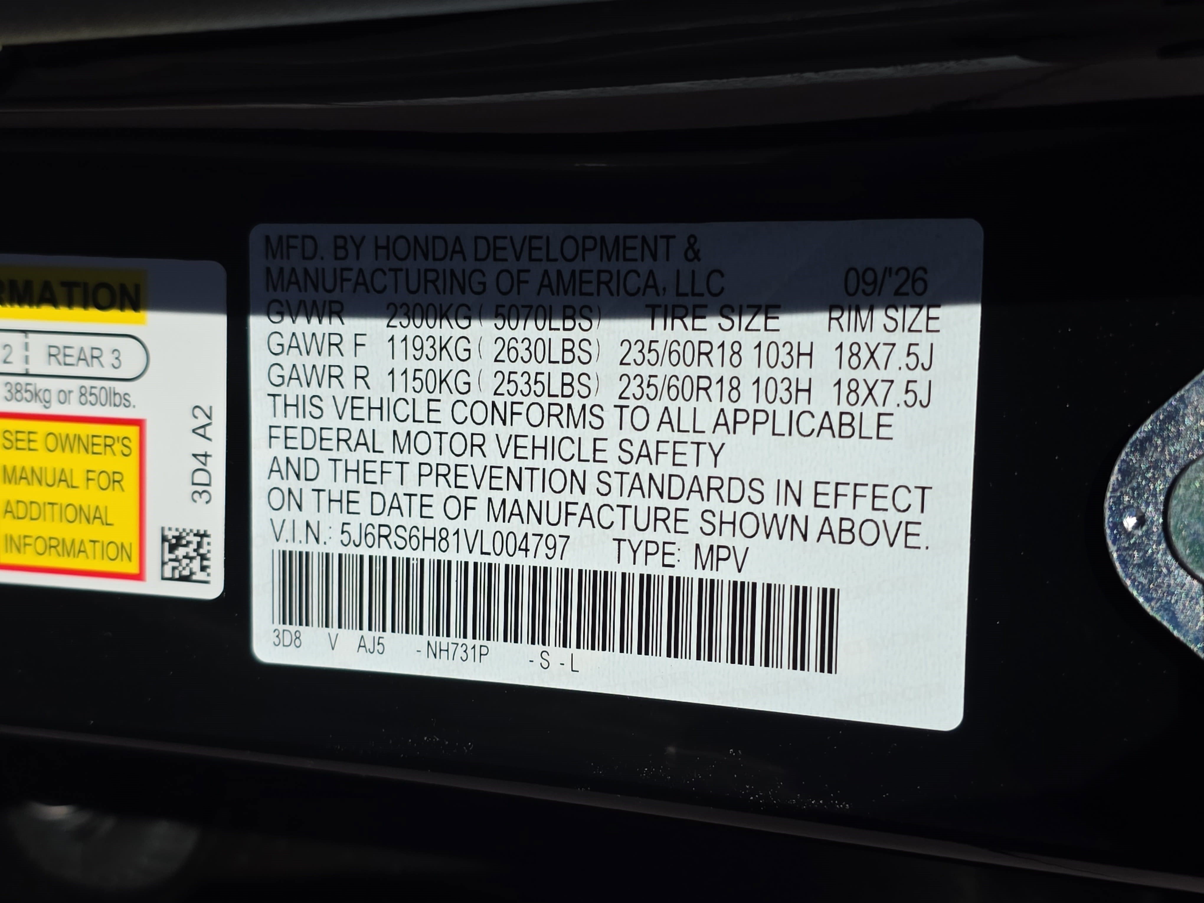 New 2027 Honda CR-V Sport-L image 36