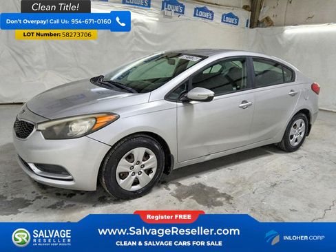 Used 2015 Kia Forte LX w/ Popular Package FWD image 1