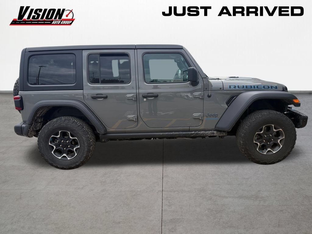 Used 2023 Jeep Wrangler Unlimited Rubicon 4xe w/ Steel Bumper Group AWD/4WD image 4