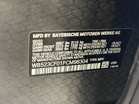 Used 2023 BMW iX xDrive50 w/ Convenience Package AWD/4WD image 23