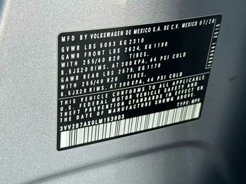 Certified 2020 Volkswagen Tiguan SE R-Line image 29