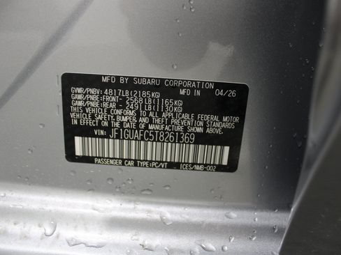 New 2026 Subaru Impreza 2.0i Sport AWD/4WD image 35