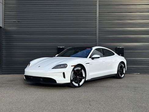 Used 2025 Porsche Taycan AWD/4WD image 1