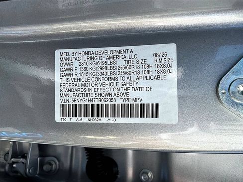 New 2026 Honda Pilot EX-L image 21