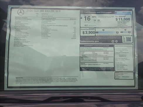New 2026 Mercedes-Benz GLS 580 4MATIC image 14