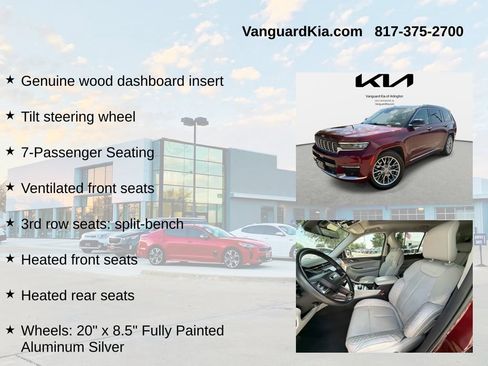 Used 2022 Jeep Grand Cherokee L Summit w/ Advanced Protech Group IV AWD/4WD image 30