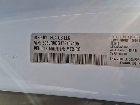 New 2026 RAM ProMaster 2500 w/ Quick Order Package 22G SLT FWD image 44