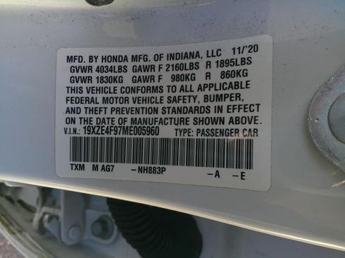 Used 2021 Honda Insight Touring image 36