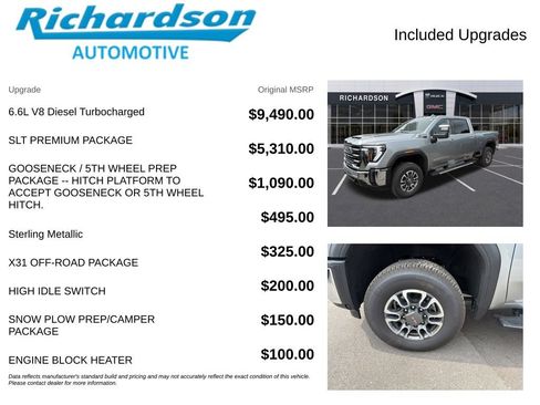 Used 2024 GMC Sierra 2500 SLT w/ SLT Premium Package AWD/4WD image 6