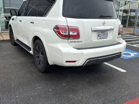 Certified 2019 Nissan Armada Platinum w/ Captain's Chairs Package image 3