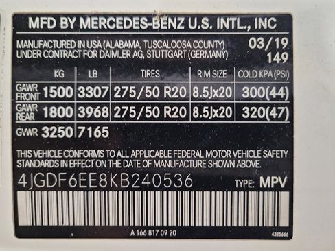 Used 2019 Mercedes-Benz GLS 450 4MATIC w/ Premium 1 Package image 33